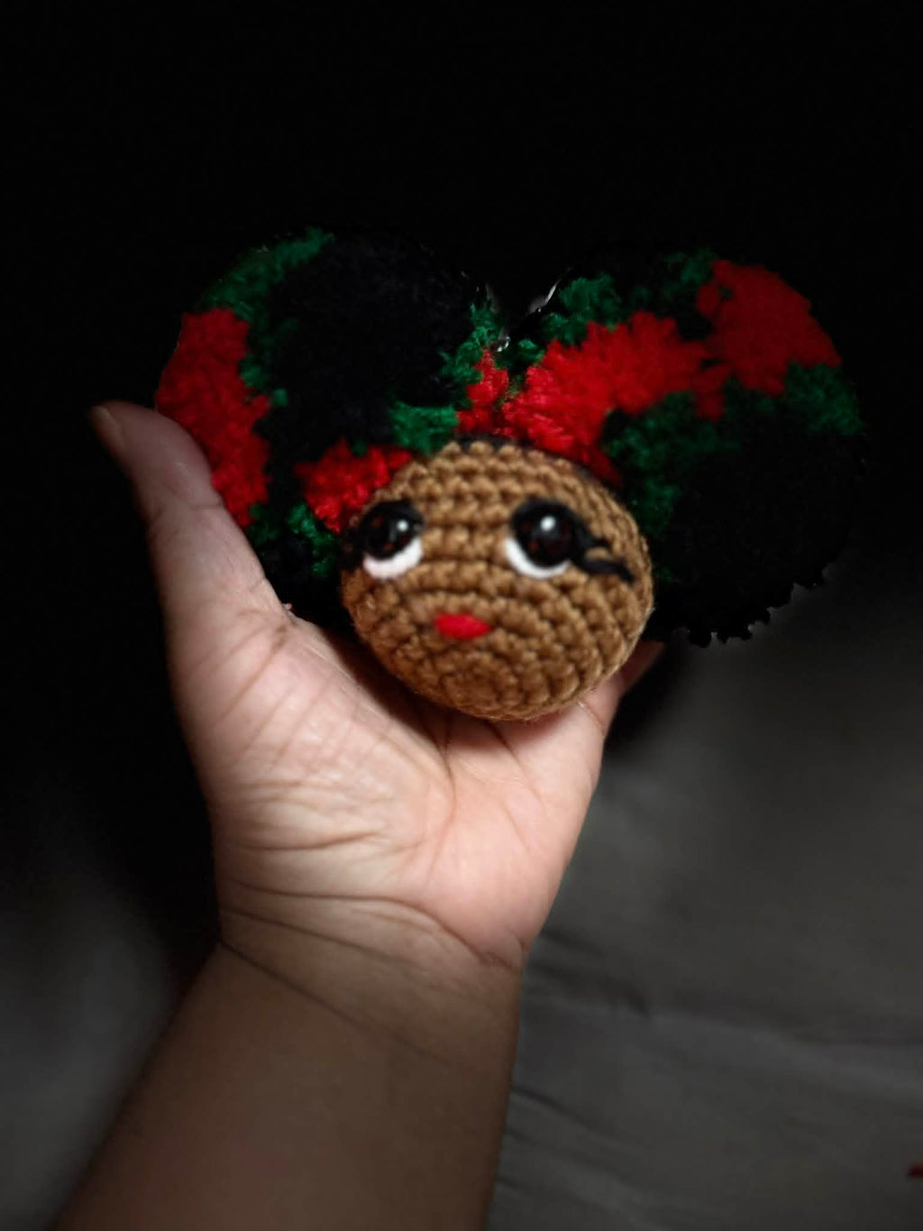 Black History Limited Afro Puff Charm