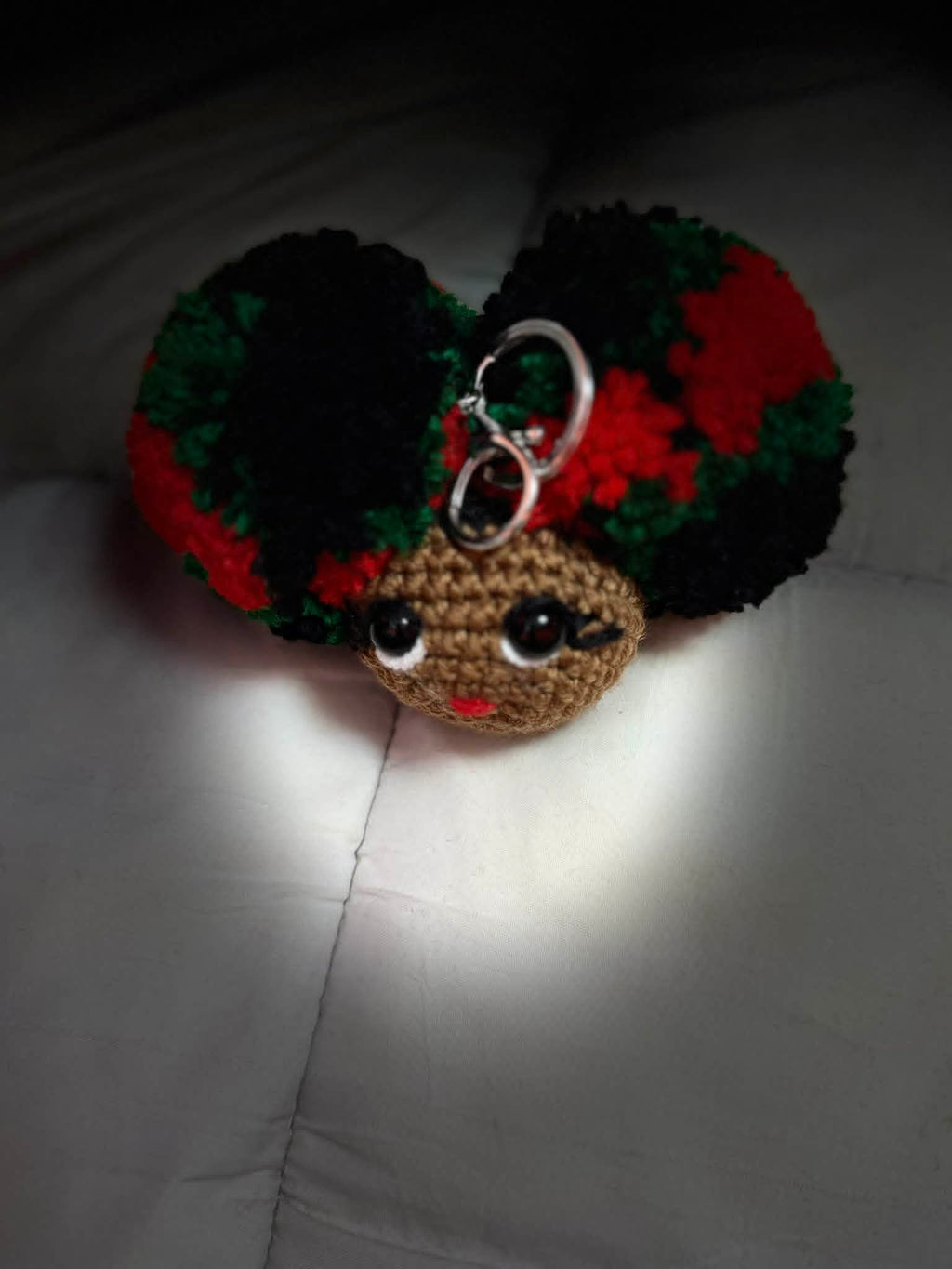 Black History Limited Afro Puff Charm