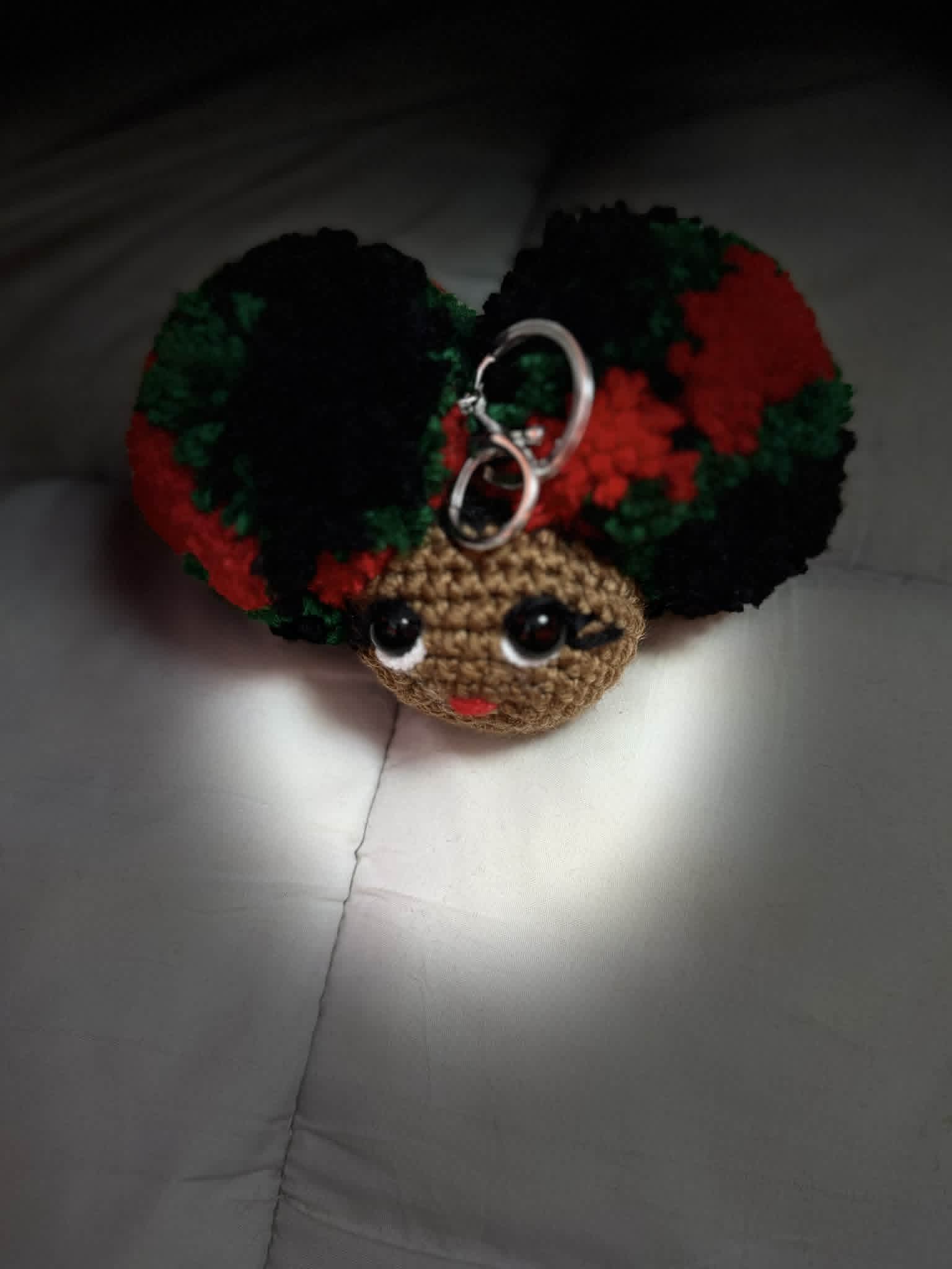 Black History Limited Afro Puff Charm