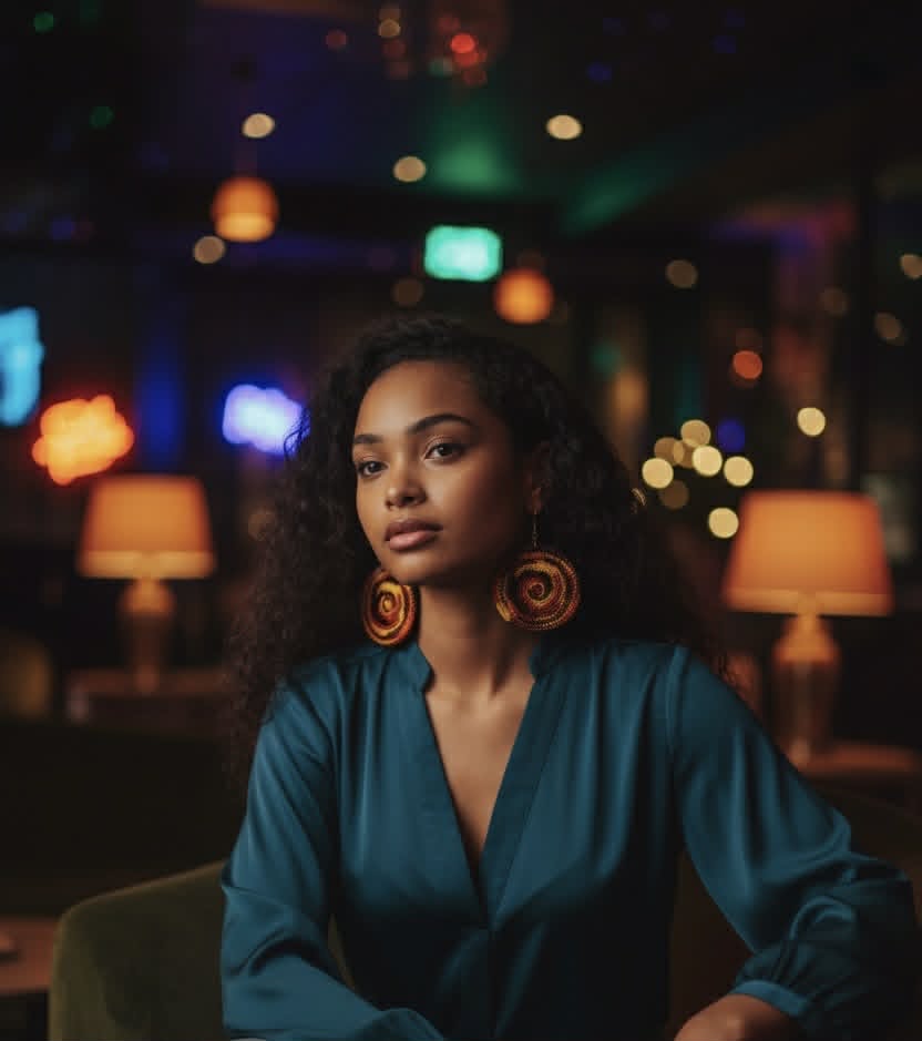 360* African Queen Statement Earrings