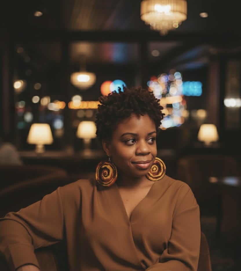 360* African Queen Statement Earrings