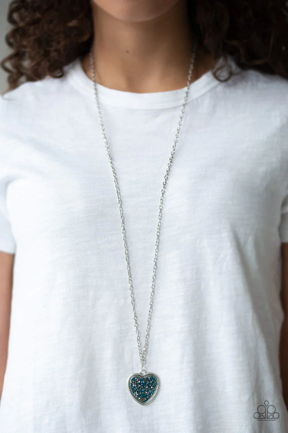 Paparzzi Heart of SPARKLE Heart Necklaces