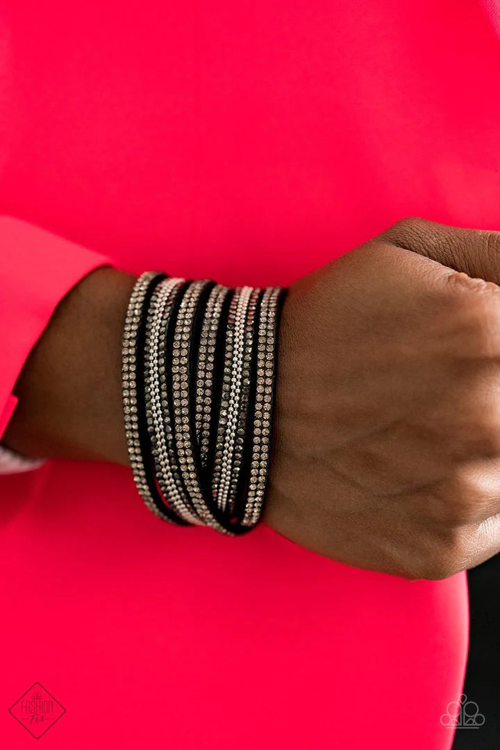 Royal Razzle Wrap & Snap Bracelets #548