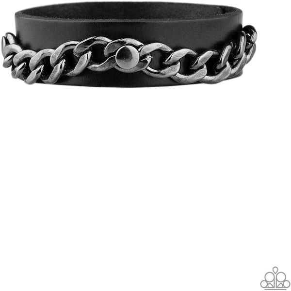 Be The CHANge Mens Wrap & Snap Bracelet #651