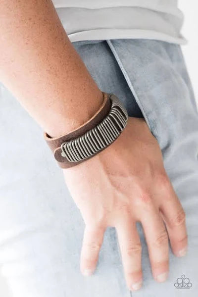 Boomdock Bandit Men's Wrap & Snap Bracelets #505