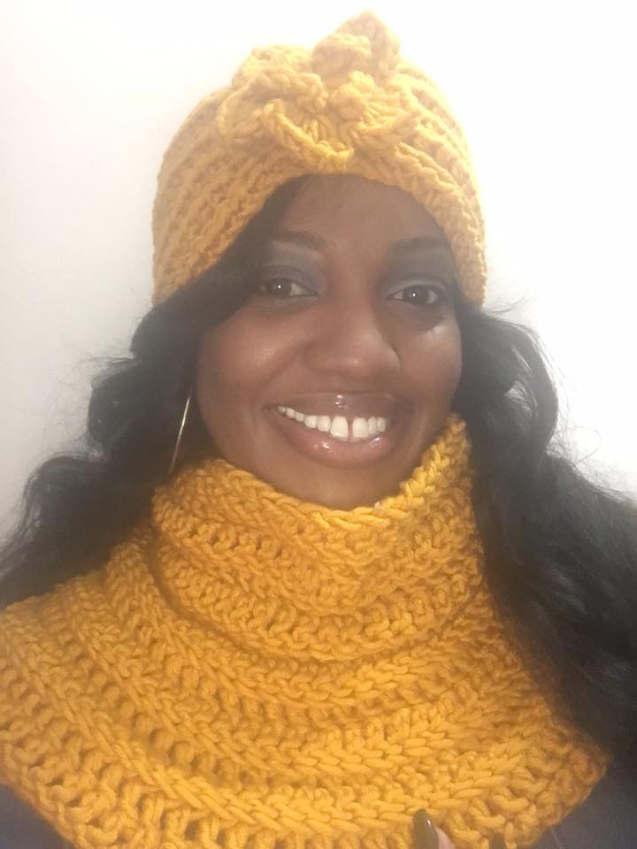 Nefertiti Scarf With Matching Headband