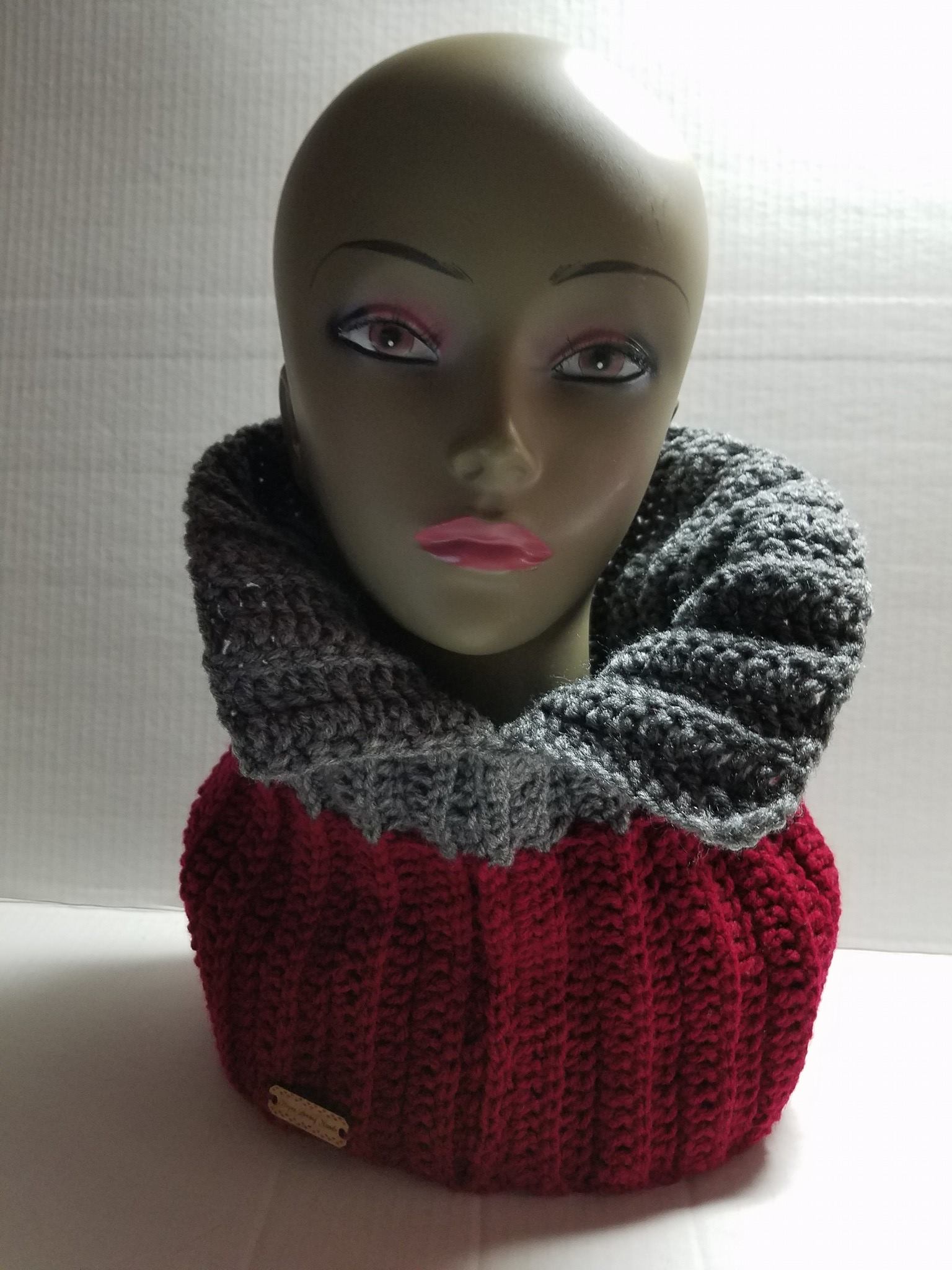 Going Skiing Crochet Scarf