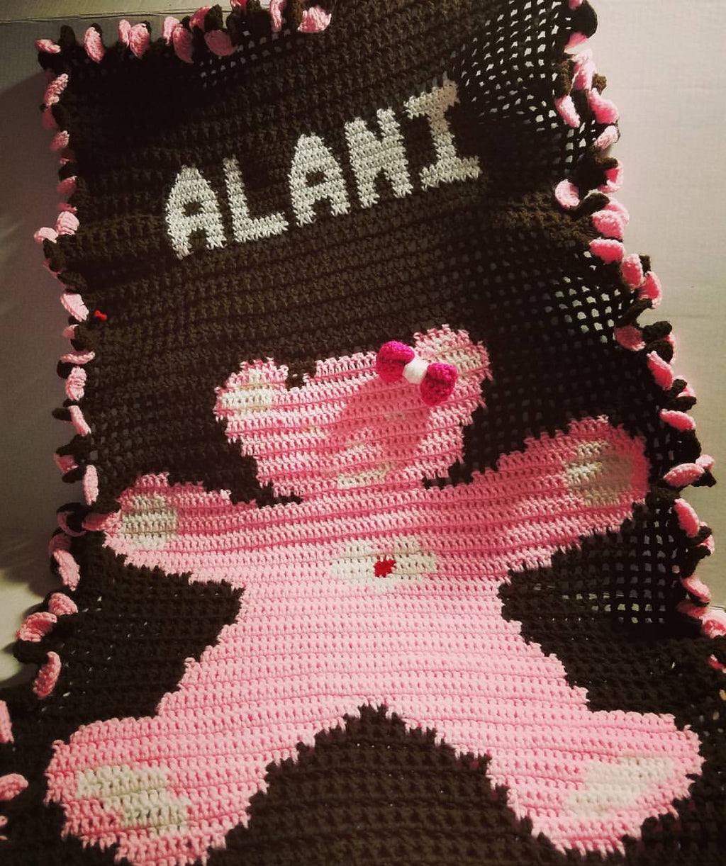 Lil Teddy Baby Blanket