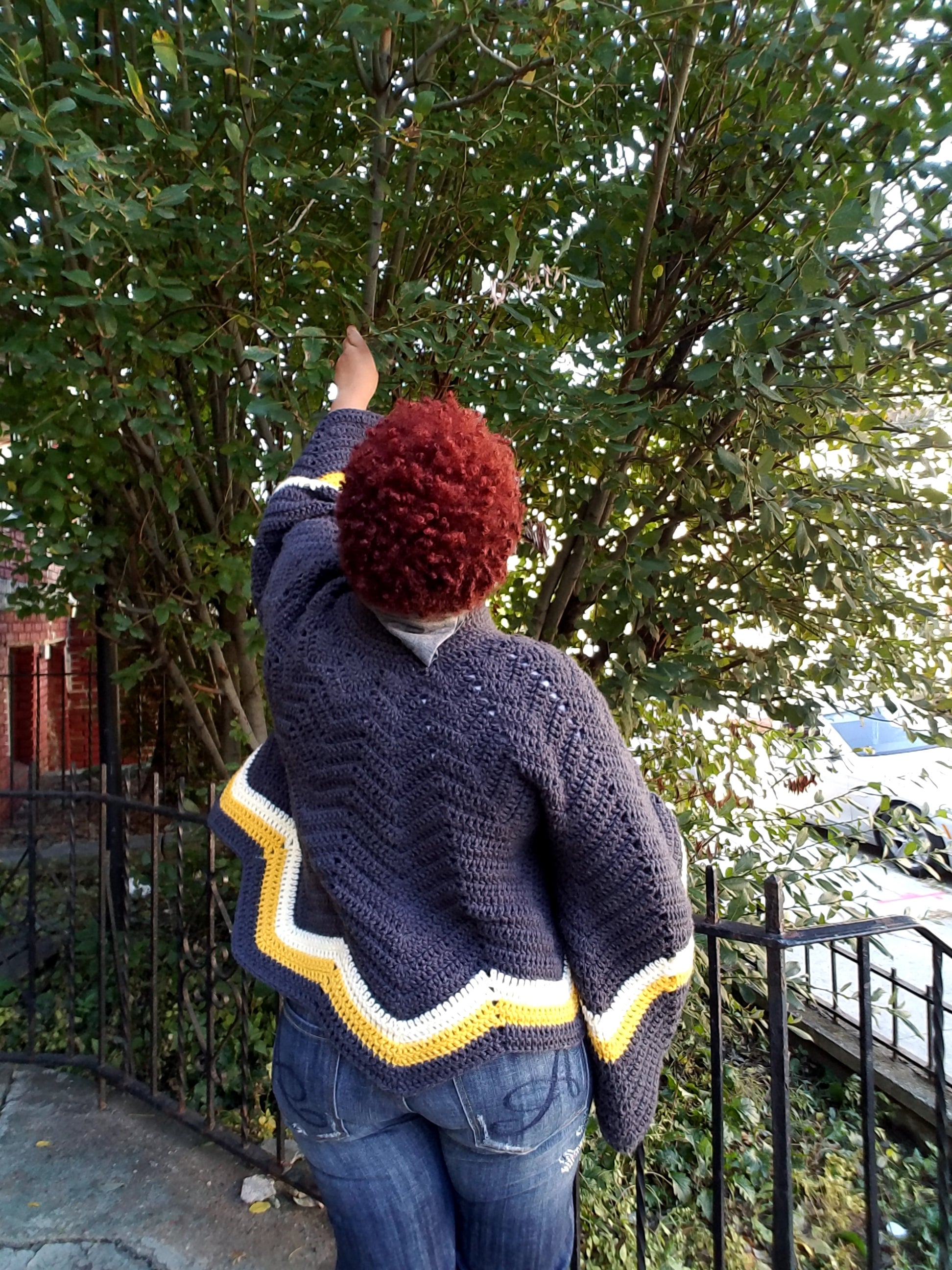 The Crochet Cape Sleeve Jacket