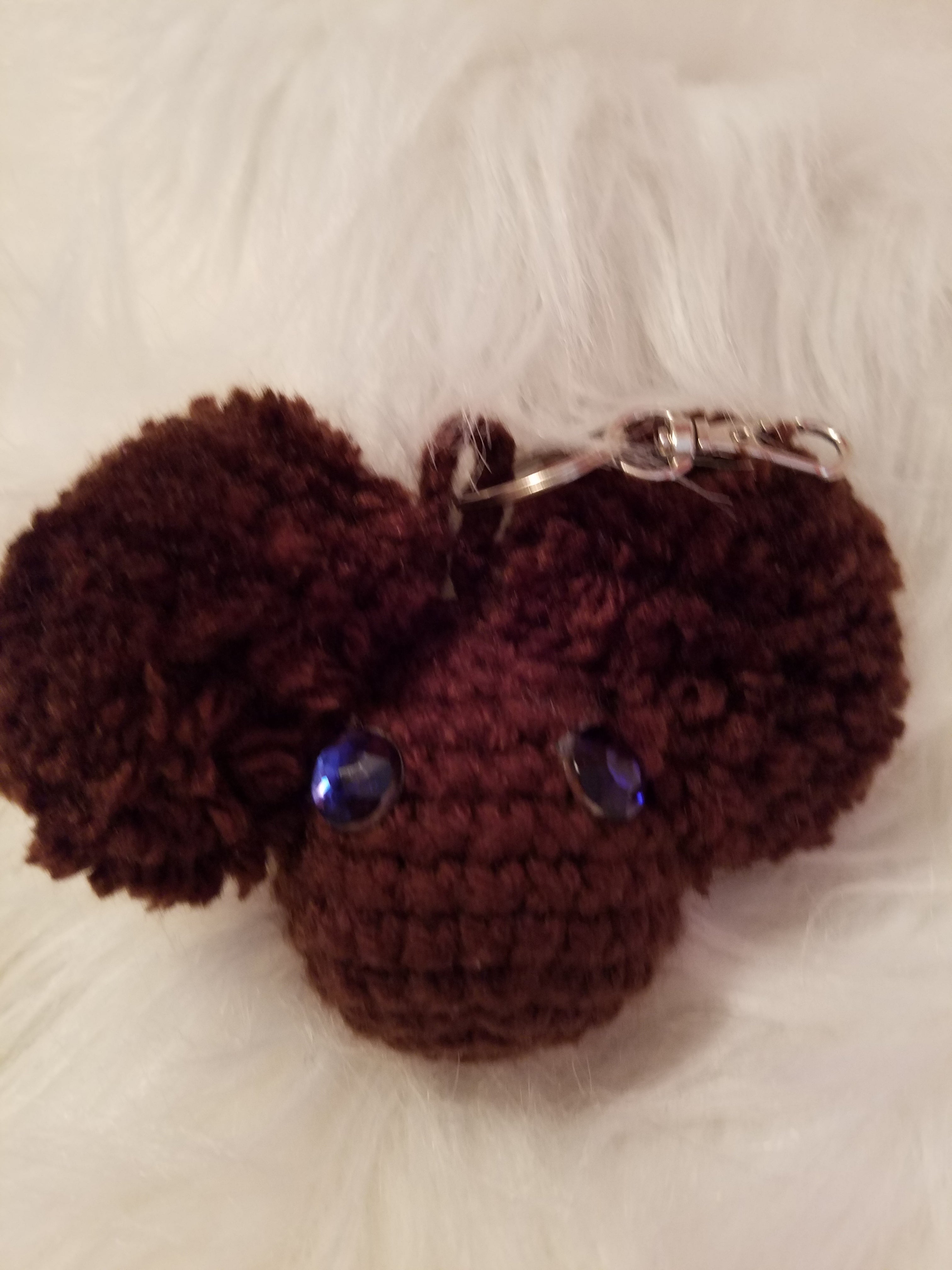 The Perfect Charm — Crochet Doll Keychain & Bag Accessory