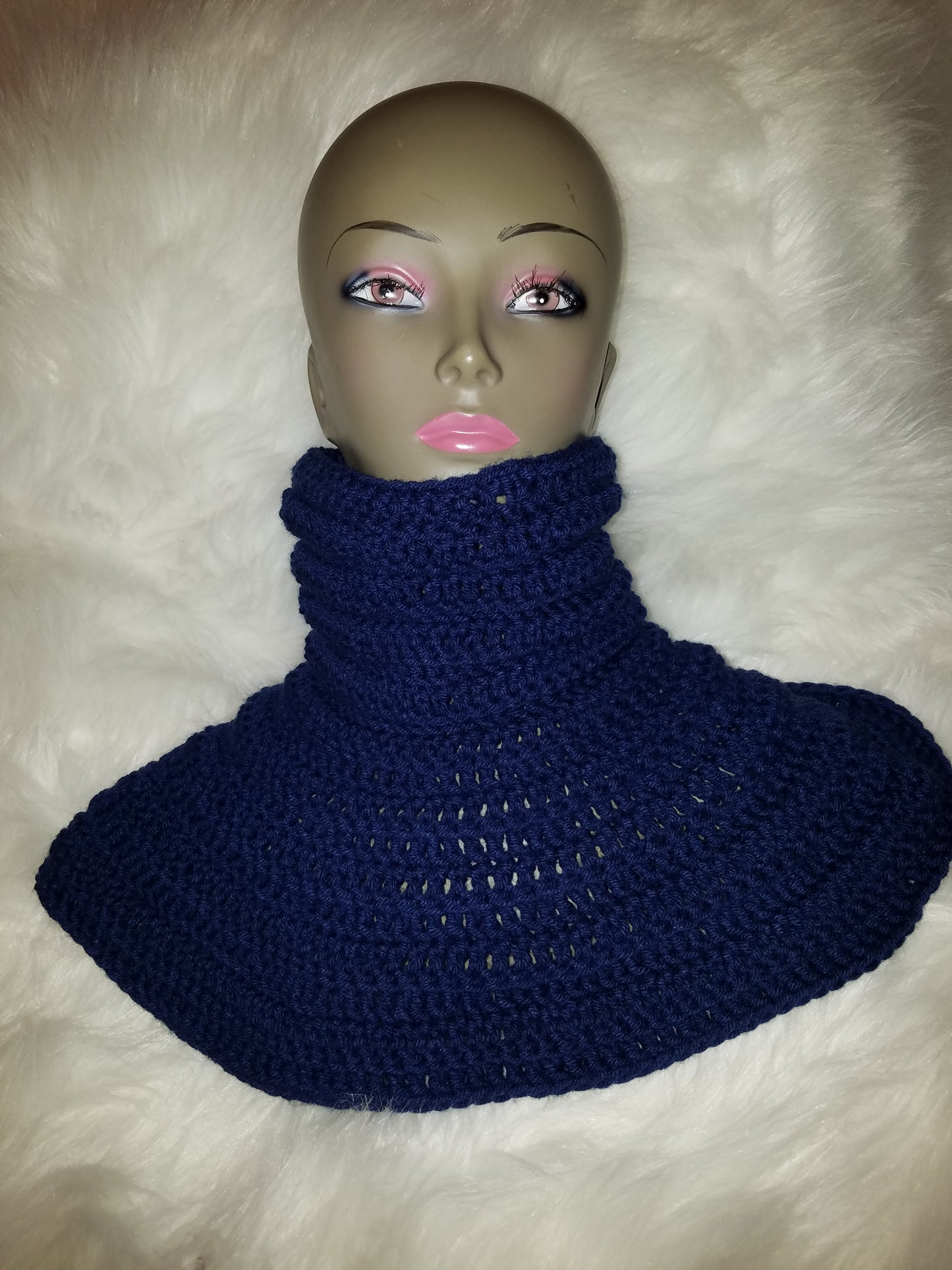 Nefertiti Statement Crochet Scarf