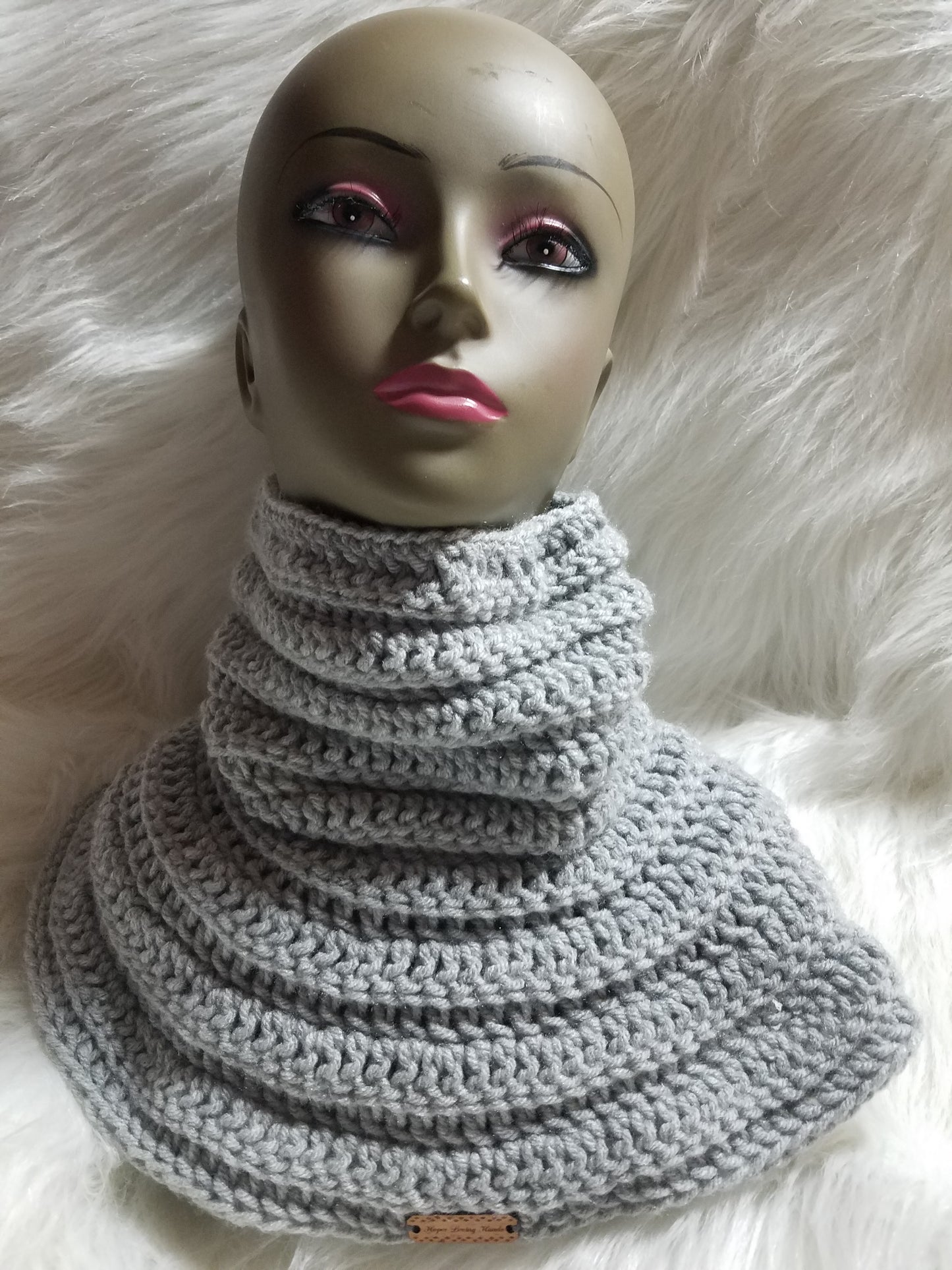 Nefertiti Statement Crochet Scarf