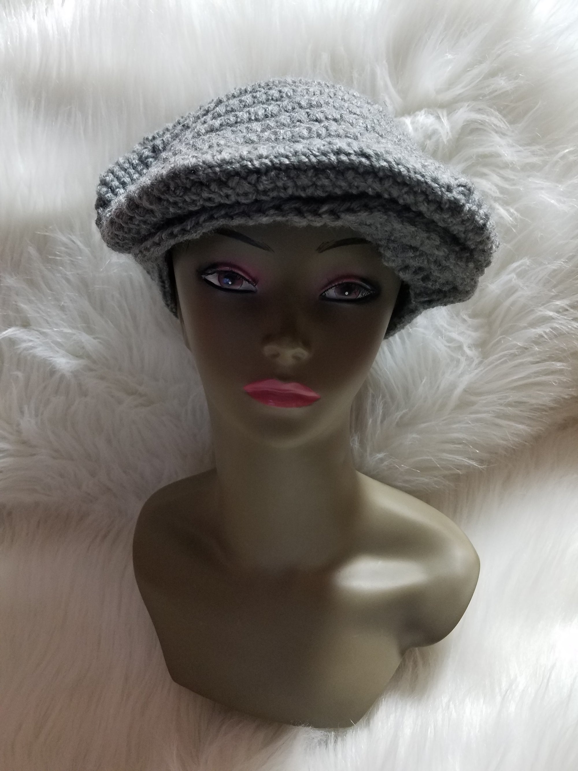 DIGITAL DOWNLOAD PATTERN Kangol Inspired Crochet Hat