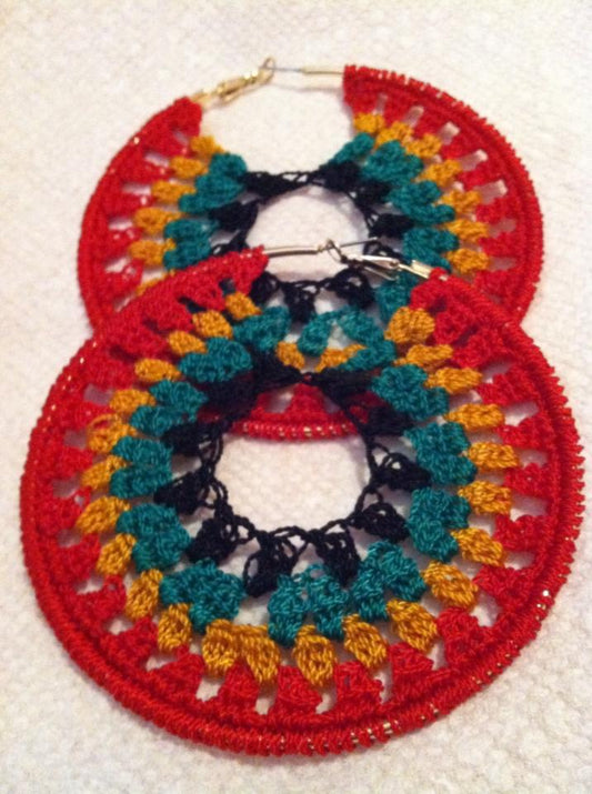Rasta Power Crochet Earring Course