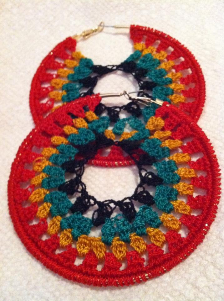 Buy 103. ONE Crochet Earrings Pattern, Crochet Earring Pattern, PDF File  Crochet Dangle Earrings Online in India - Etsy