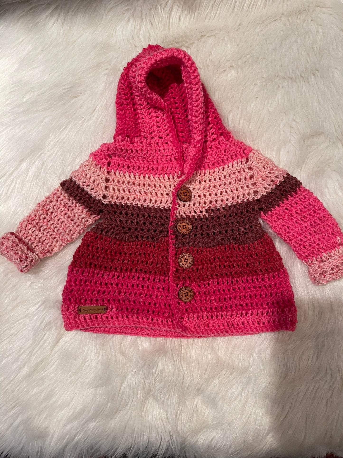 The Hooded Cardigan Baby Sweater