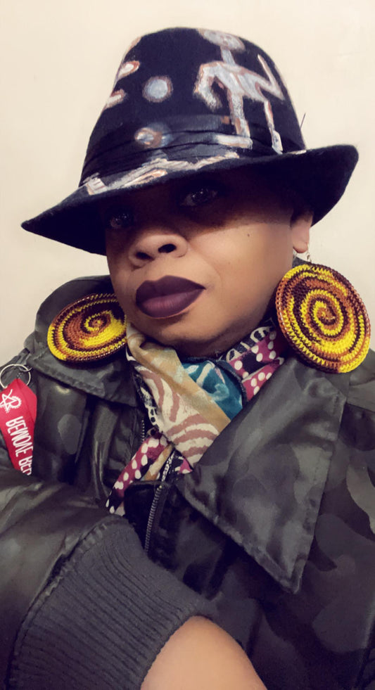 360* African Queen Statement Earrings