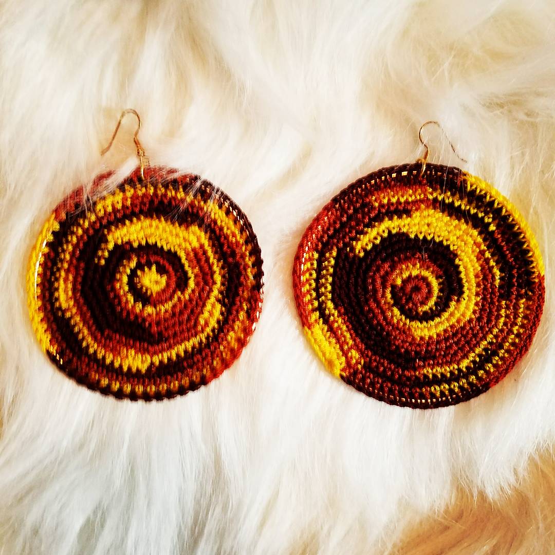 360* African Queen Statement Earrings
