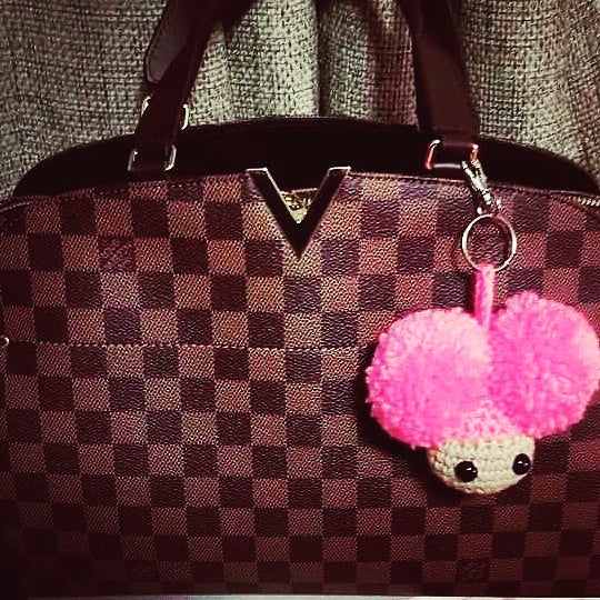 The Perfect Charm — Crochet Doll Keychain & Bag Accessory