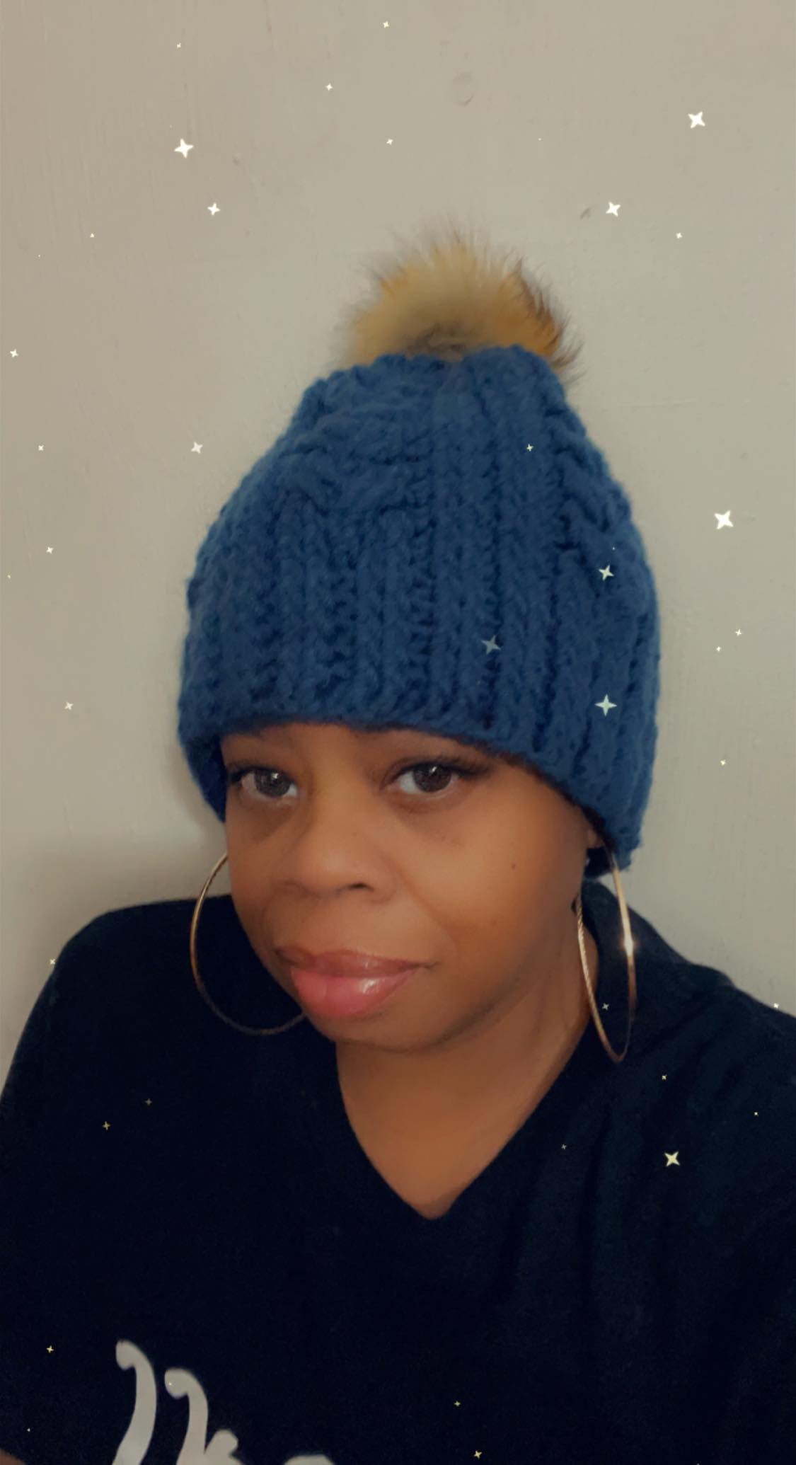 Just A Lil Cable Beanie – Handmade Crochet Cozy Winter Hat