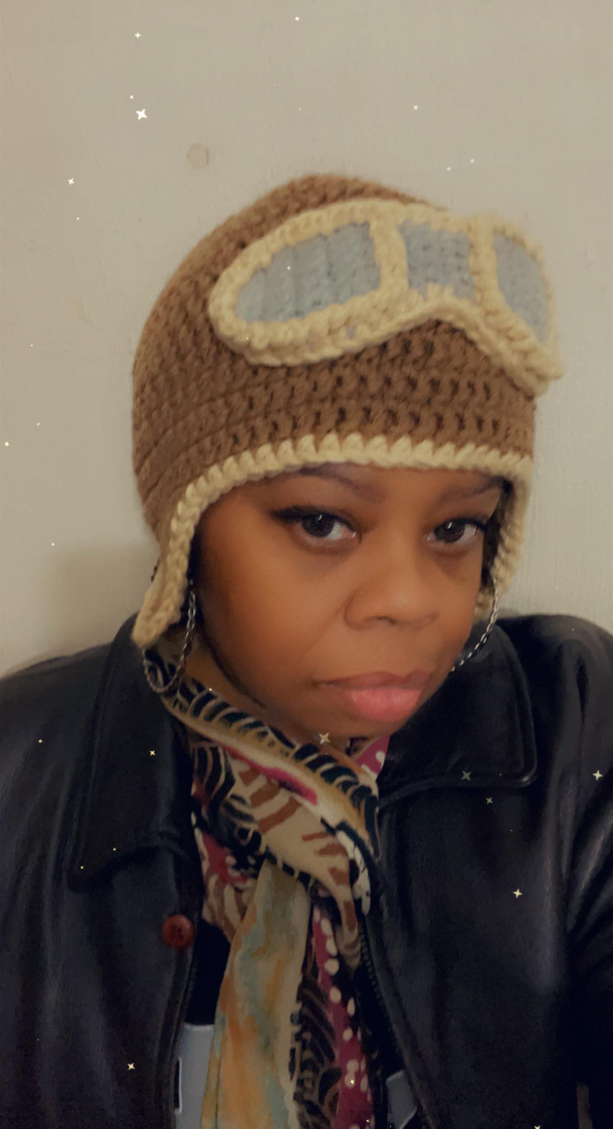 The Aviator Crochet Hat – Handmade Cozy Winter Beanie with Ear Flaps