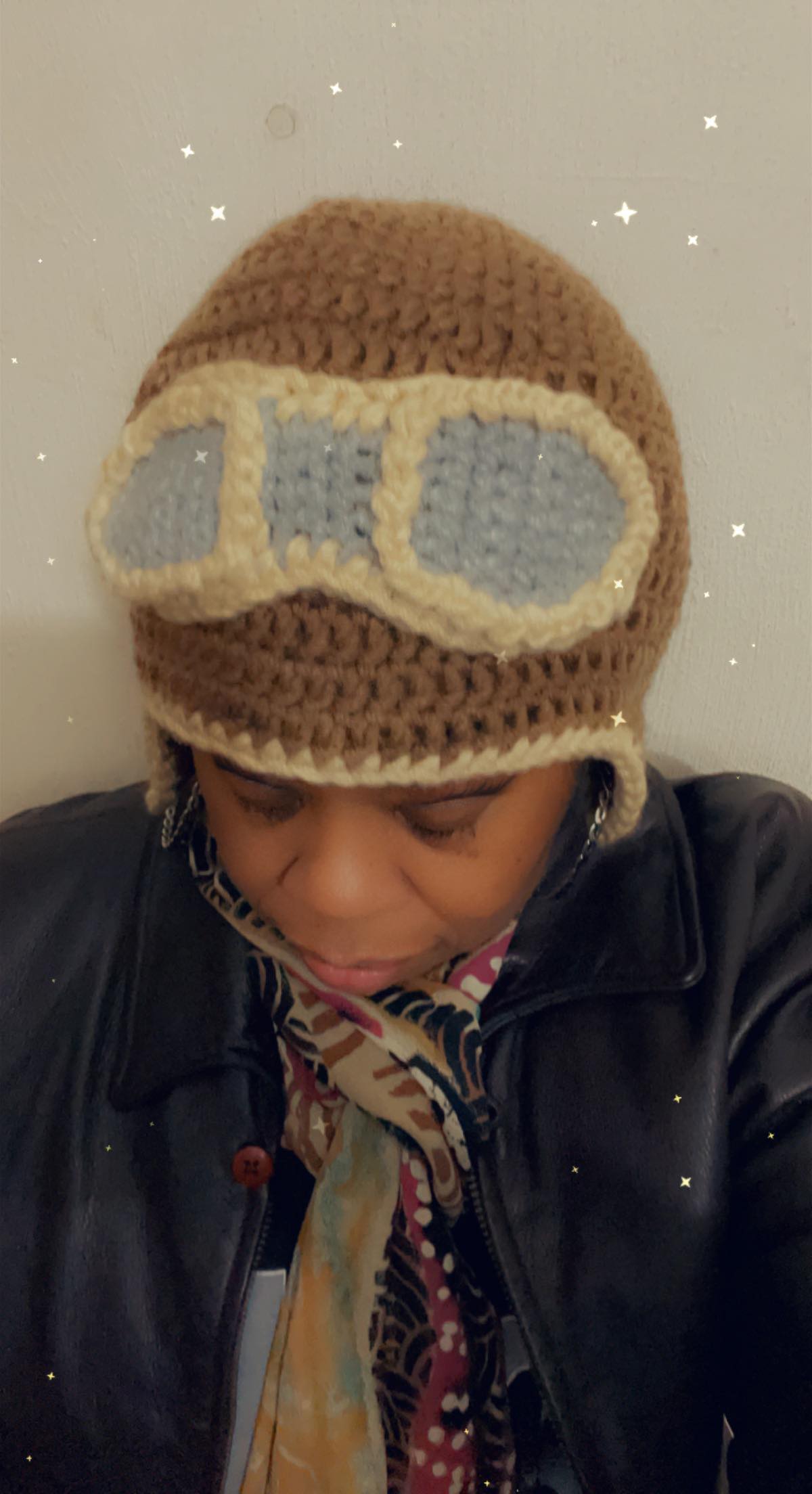 The Aviator Crochet Hat – Handmade Cozy Winter Beanie with Ear Flaps