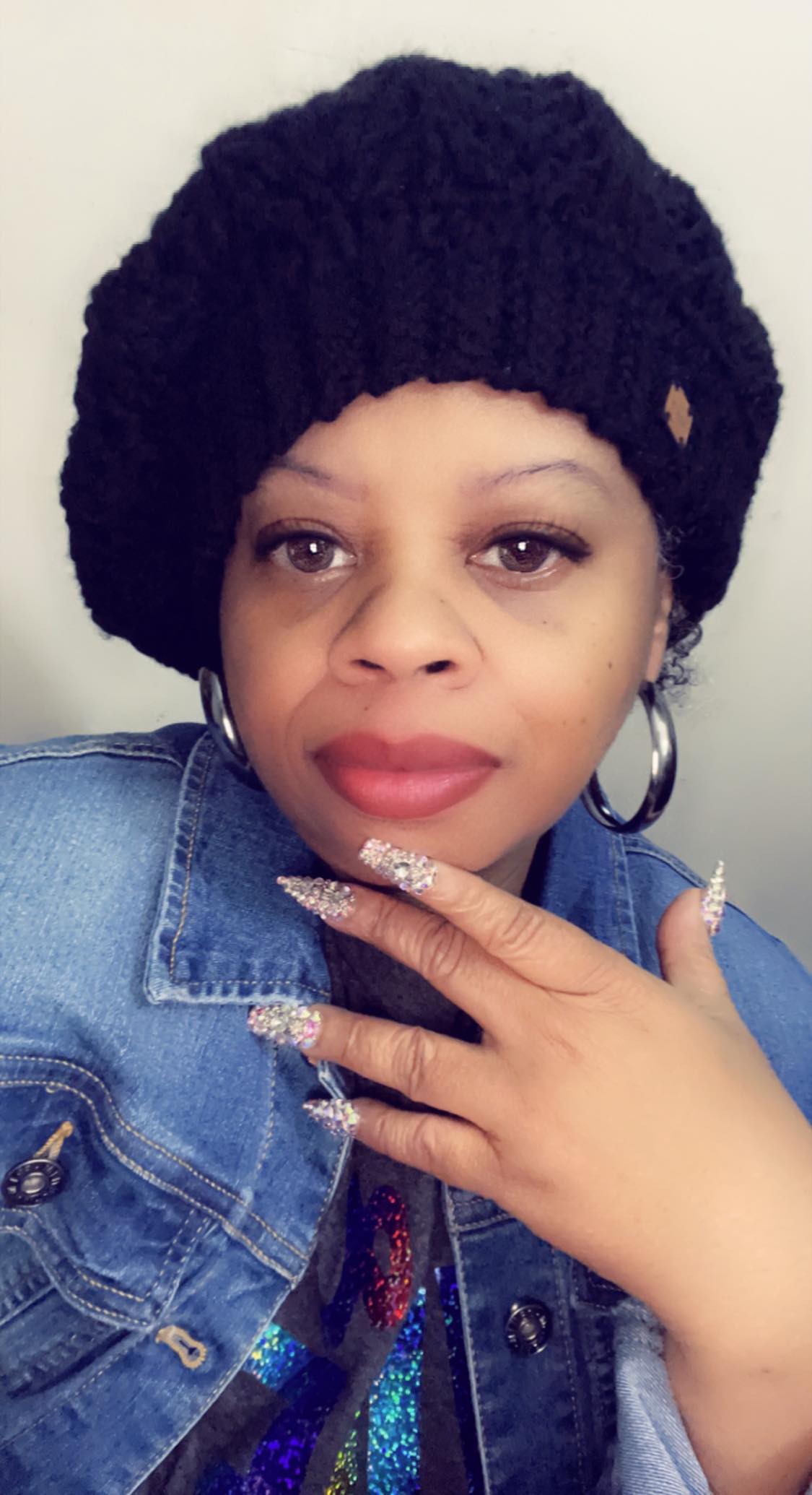 Slouchy Crochet Tam – Handmade Scallop Stitch Beanie, Cozy Winter Hat