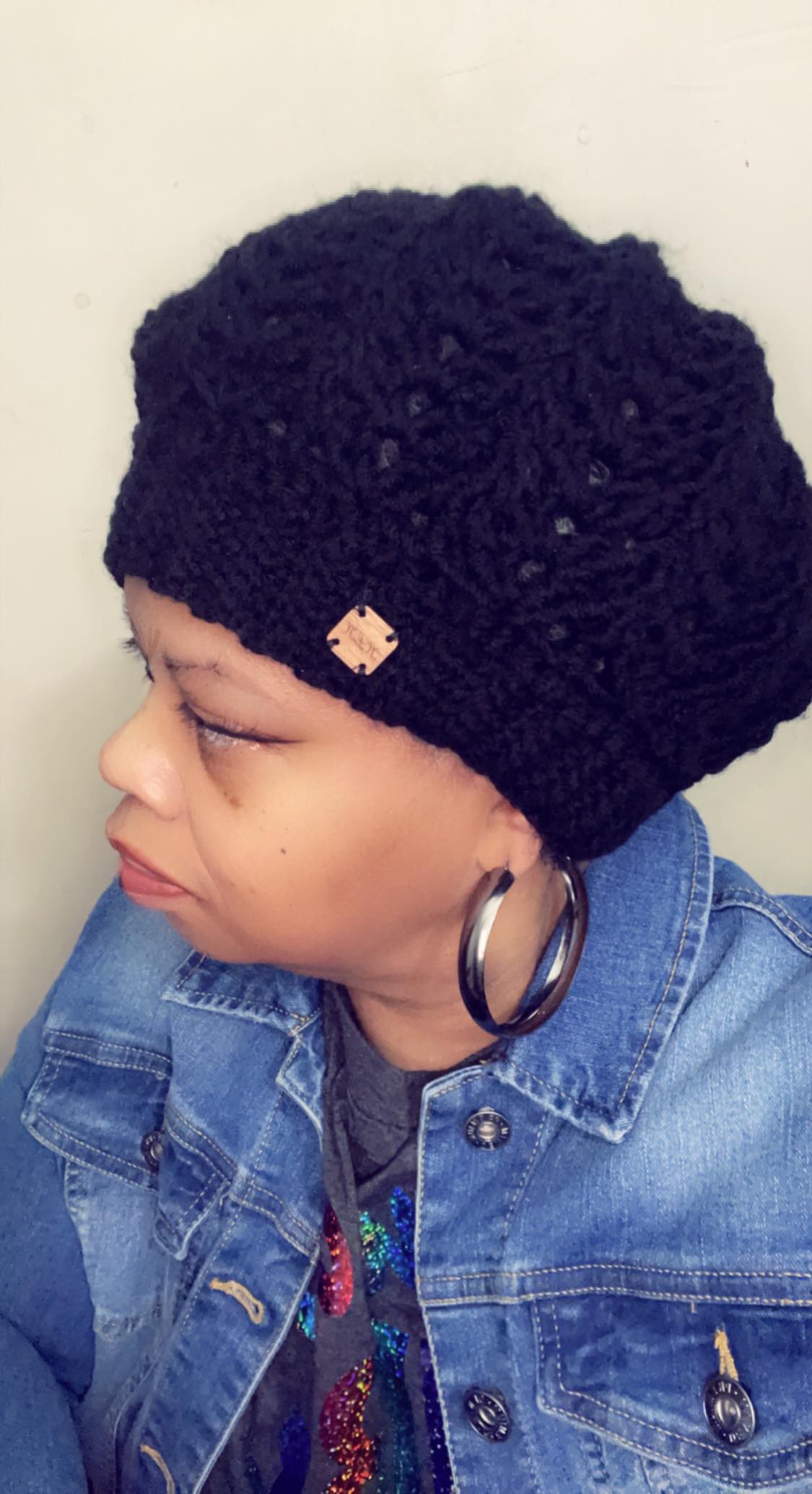 The Slouchy Scallop Stitch Hat