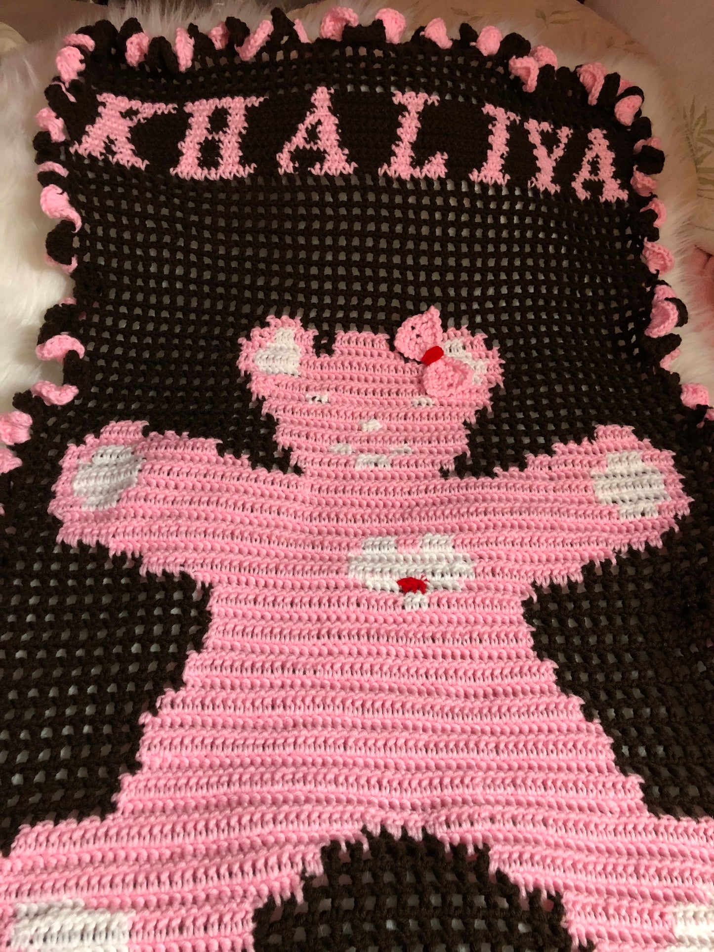 Lil Teddy Baby Blanket