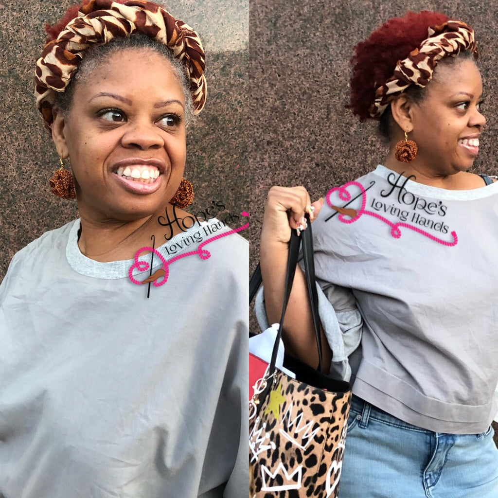 Bantu Knot Earrings