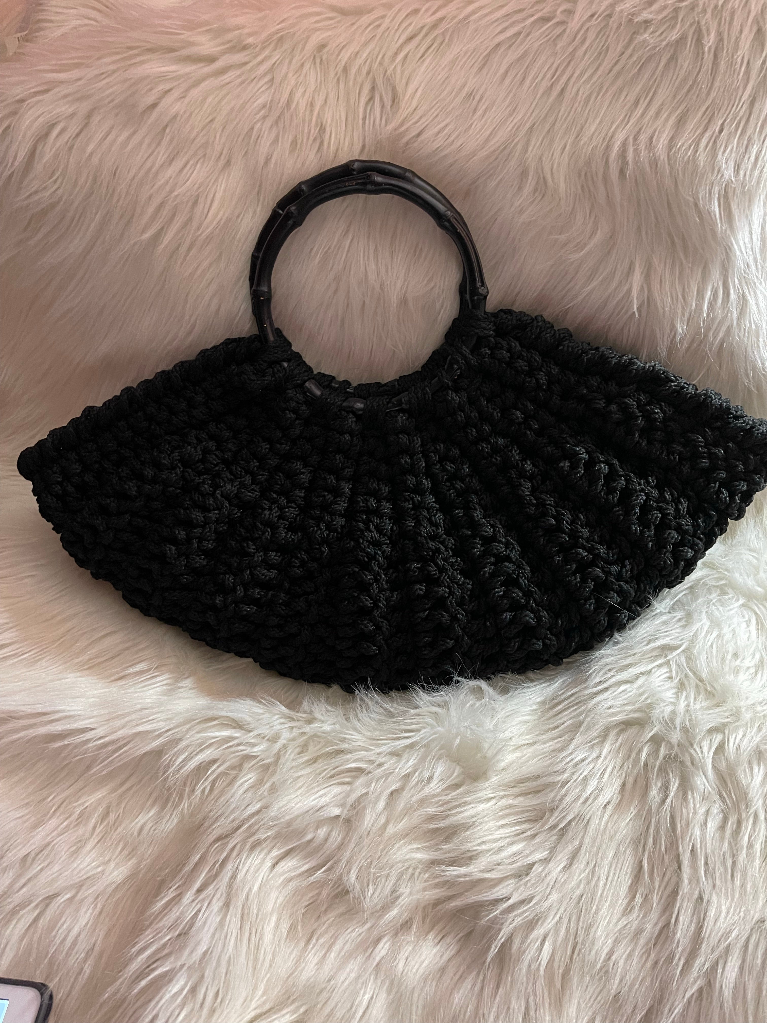 Talkin' To The Moon Crochet Bag